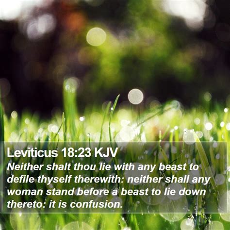 LeviticusChapter 19. . Leviticus 18 kjv